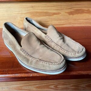 Jack Erwin Men’s Brown Moccasin Slip On Shoes